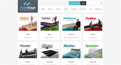 Desktop Screenshot of mainstageltd.com